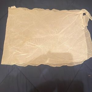 Tie around cover up